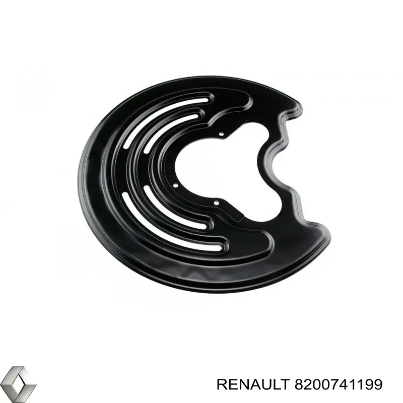8200741199 Renault (RVI) захист гальмівного диска заднього, правого