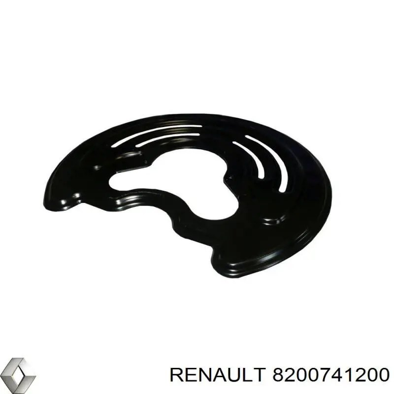 Купити 8200741200 Renault (RVI) Захист гальмівного диска заднього, лівого