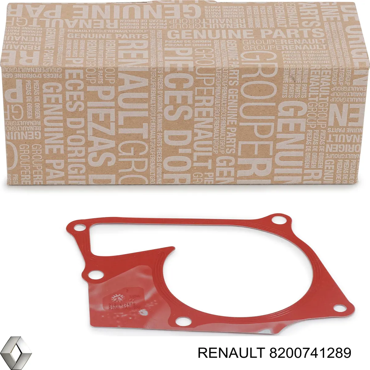 Купити 8200741289 Renault (RVI) Прокладка водяної помпи