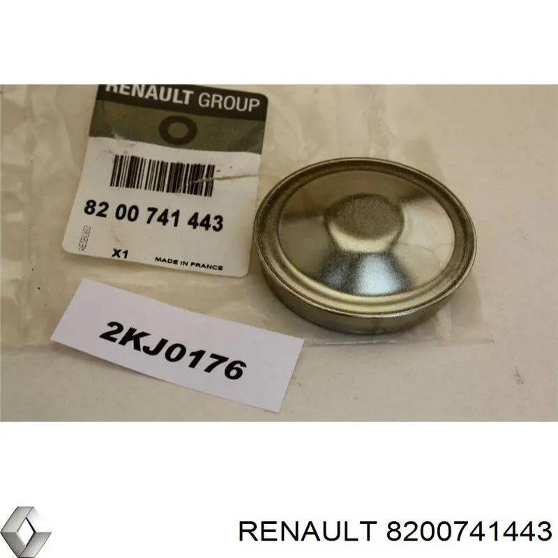 Заглушка маточини Renault (RVI) 8200741443 ціна, від 44.47 USD