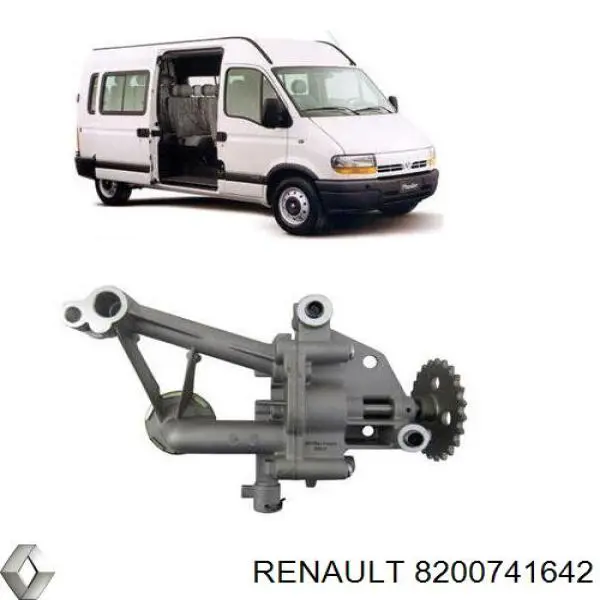 Купити 8200741642 Renault (RVI) Насос маслозакачуючий