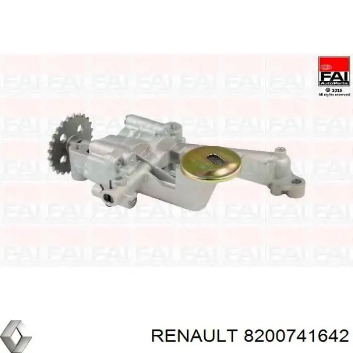 Помпа масляна Renault (RVI) 8200741642 ціна, від 171.69 USD