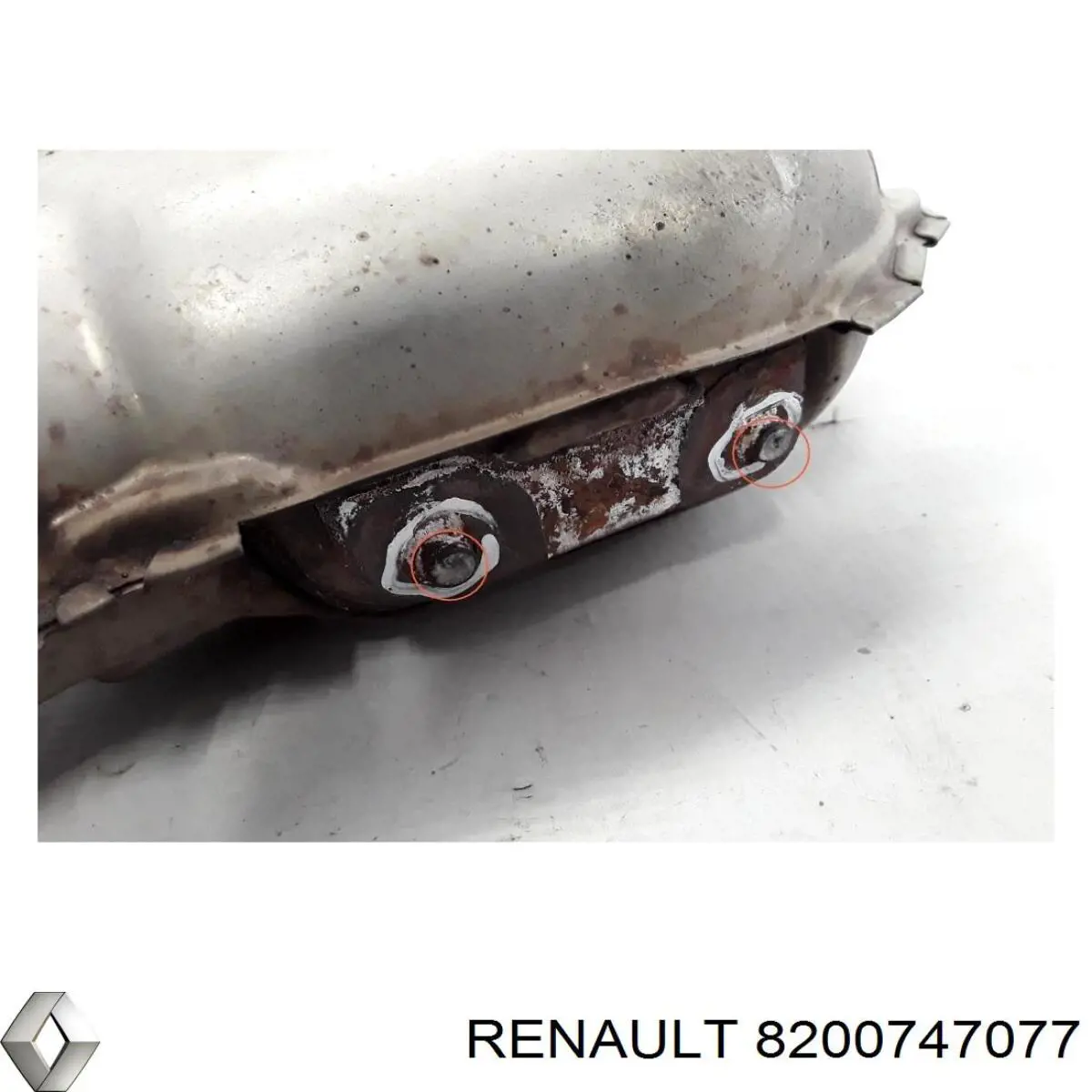 Конвертор-каталізатор (каталітичний нейтралізатор) Renault (RVI) 8200747077 ціна, від 225.99 USD