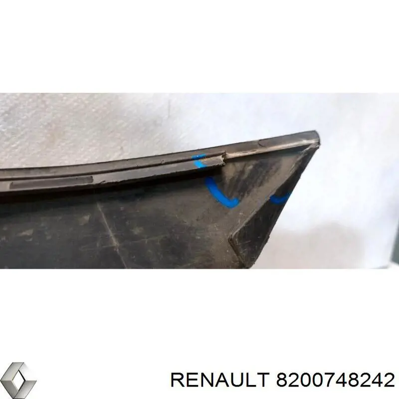 Молдинг капота Renault LOGAN 1 (LS) (Рено Логан)