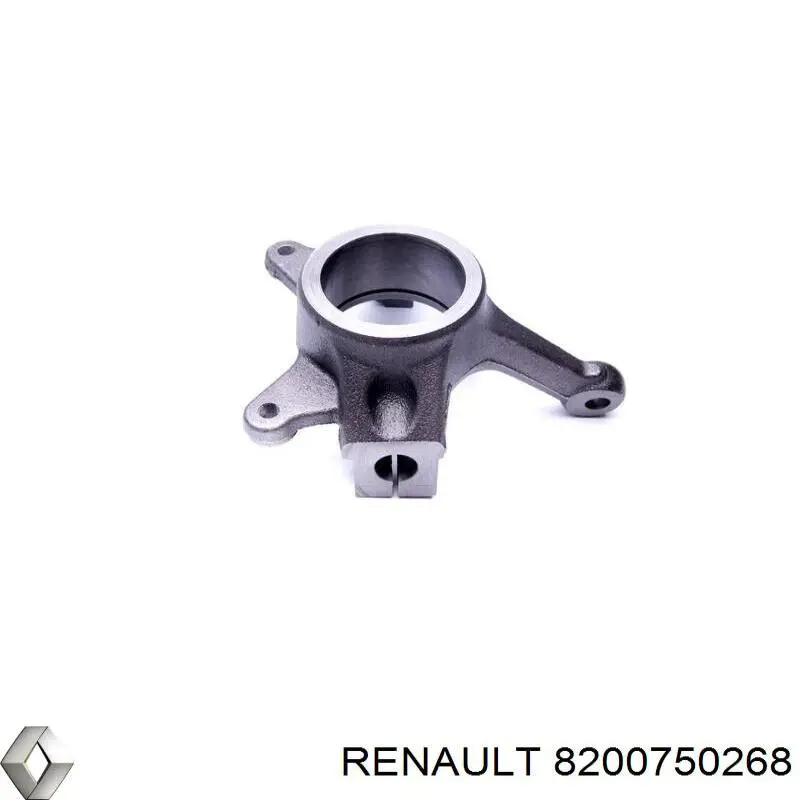 Цапфа - поворотний кулак передній, лівий 8200750268 Renault (RVI)
