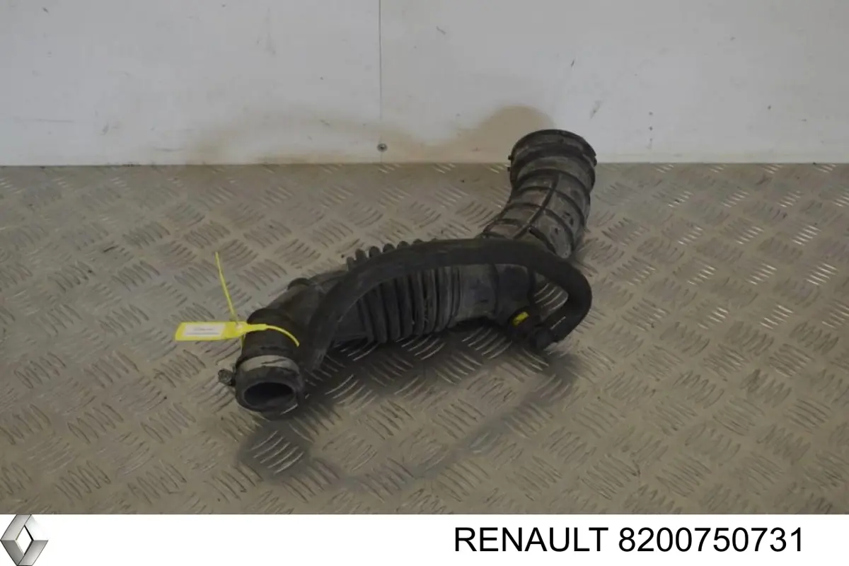 Патрубок повітряний, вхід в турбіну (наддув) Renault (RVI) 8200750731 ціна, від 21.54 USD