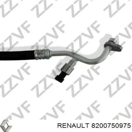 Купити 8200750975 Renault (RVI) Шланг кондиціонера, від компресора до радіатора