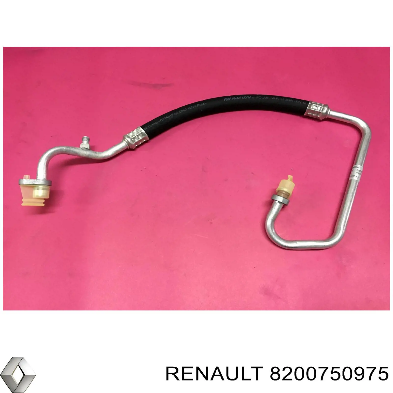 Купити 8200750975 Renault (RVI) Шланг кондиціонера, від компресора до радіатора