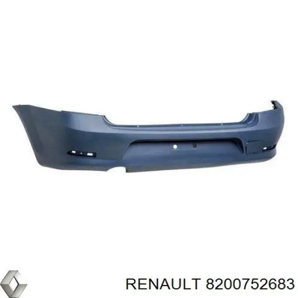8200752683 Renault (RVI) бампер задній