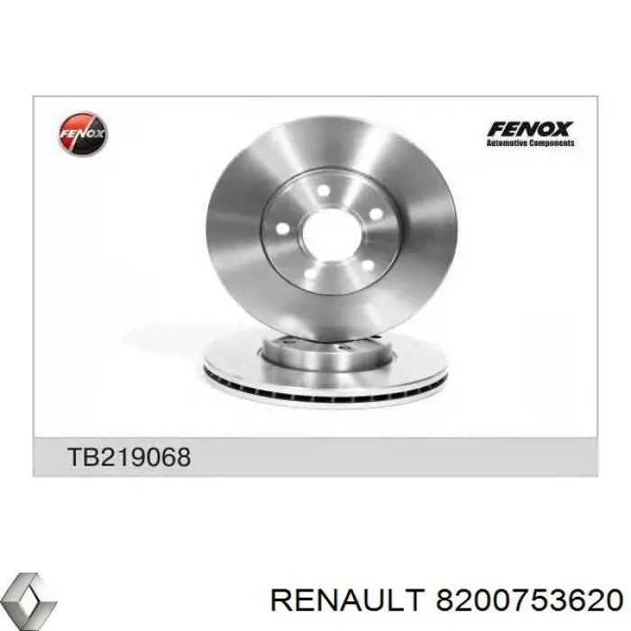 Шестерня приводу ПНВТ 8200753620 Renault (RVI)