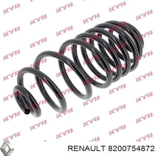 8200754872 Renault (RVI) Пружина підвіски задня