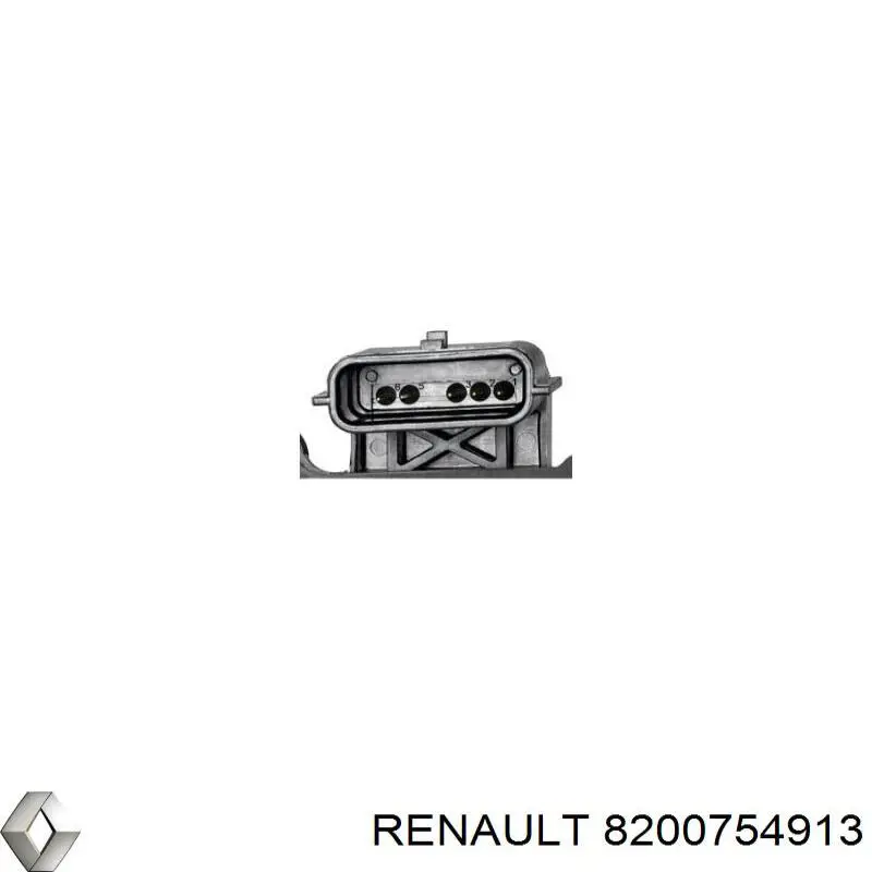 Купити 8200754913 Renault (RVI) Дросільна заслінка