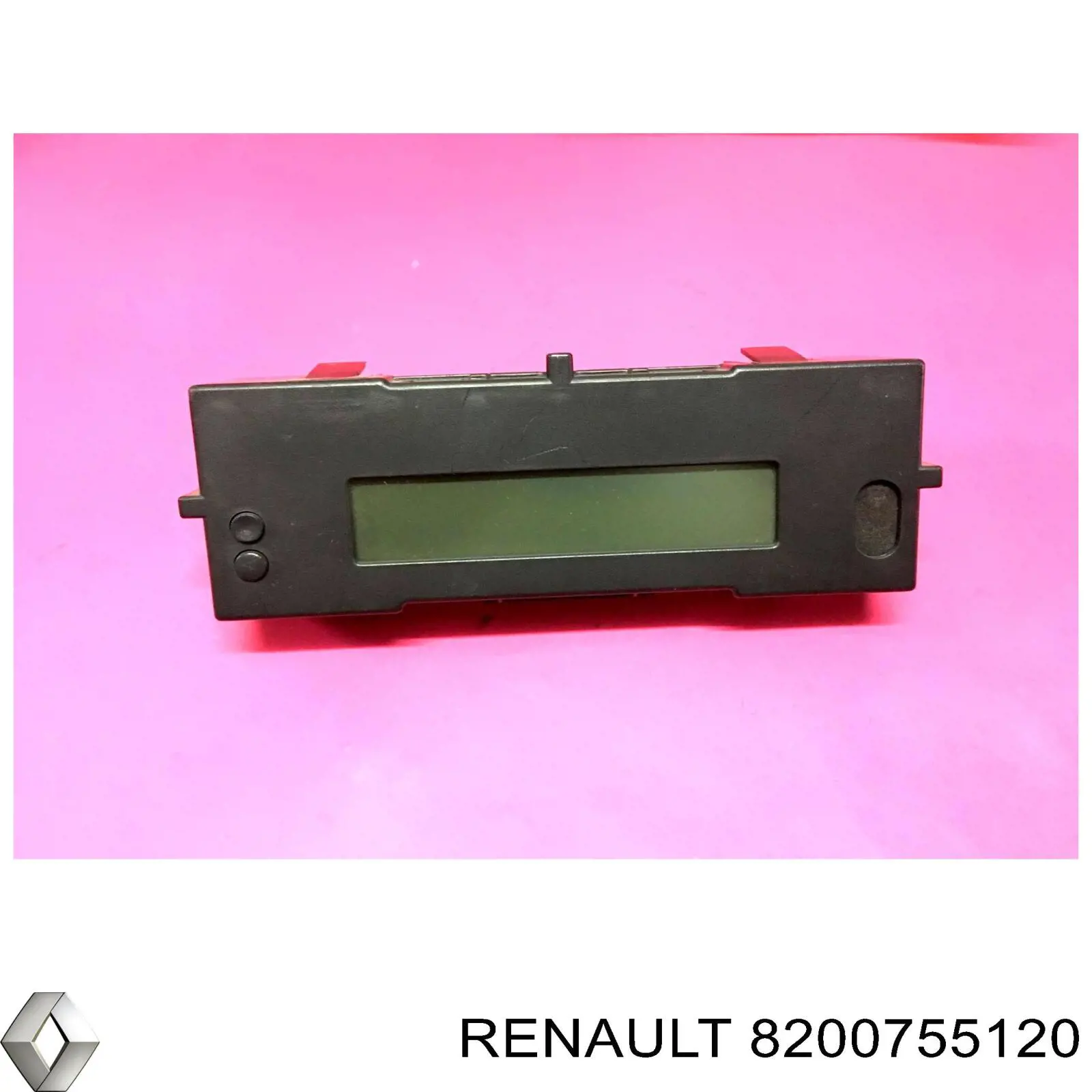 Дисплей багатофункціональний Renault (RVI) 8200755120 ціна, від 12.68 USD