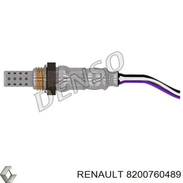 Купити 8200760489 Renault (RVI) Лямбда-зонд, датчик кисню після каталізатора