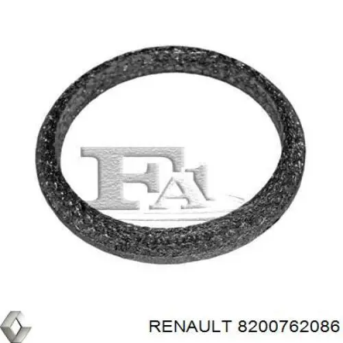 Кільце приймальні труби глушника ущільнювача Renault (RVI) 8200762086 ціна, від 2.69 USD