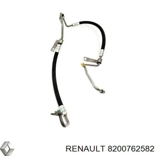8200762582 Renault (RVI) шланг гпк, високого тиску гідропідсилювача керма (рейки)