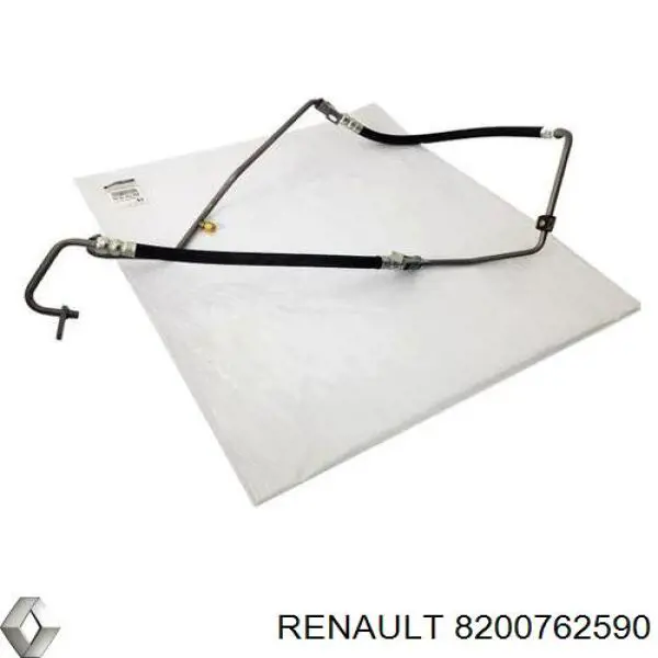 Купити 8200762590 Renault (RVI) Шланг ГПК, високого тиску рейки керма