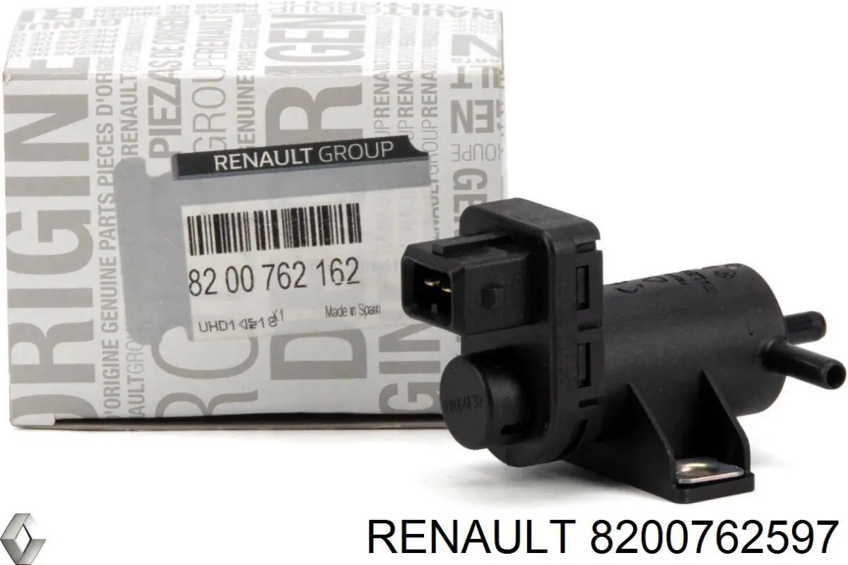 8200762597 Renault (RVI) перетворювач тиску (соленоїд наддуву/EGR)