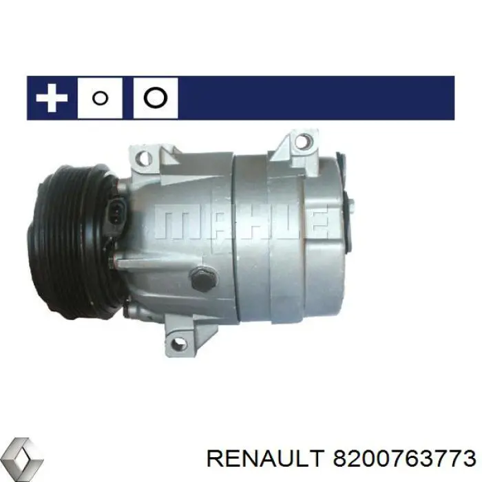 Компресор кондиціонера 8200763773 Renault (RVI)