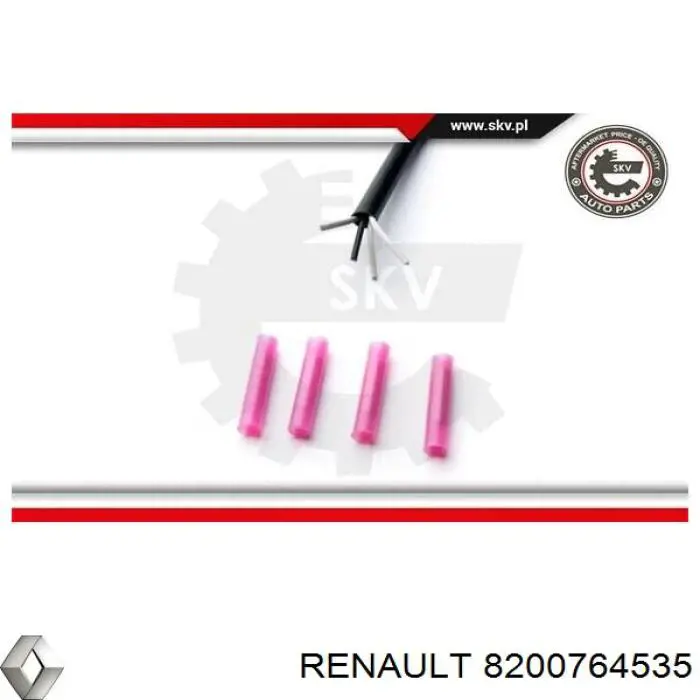 Купити 8200764535 Renault (RVI) Лямбда-зонд, датчик кисню після каталізатора