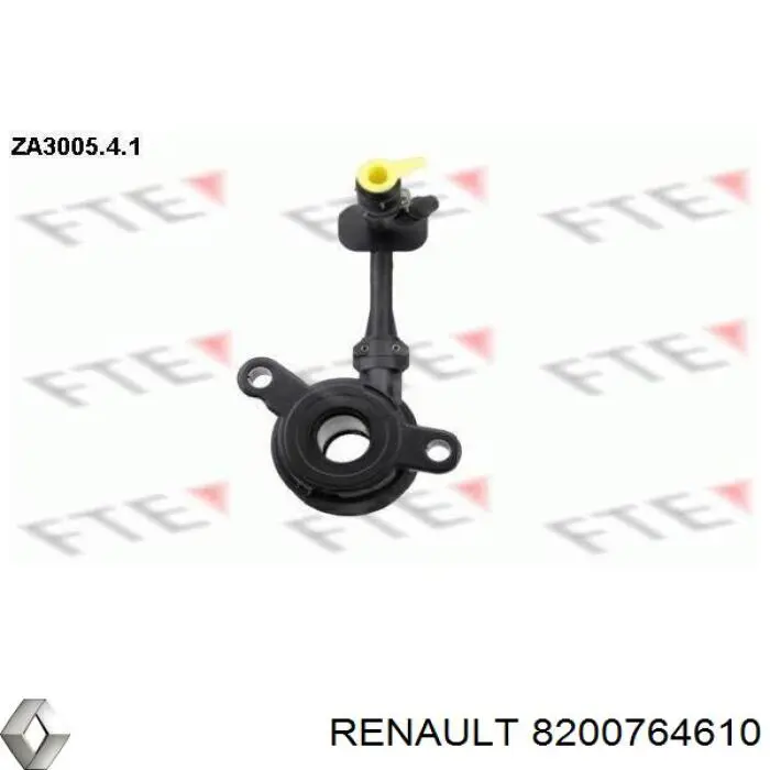 Купити 8200764610 Renault (RVI) Робочий циліндр зчеплення в зборі з витискним підшипником