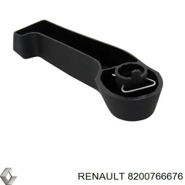Купити 8200766676 Renault (RVI) Ручка задньої (двостулкової) двері права внутрішня
