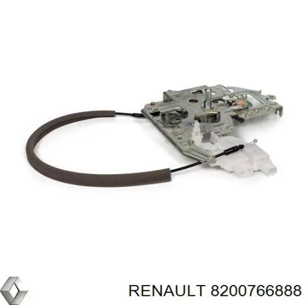 Замок задньої правої двостулкової двері 8200766888 Renault (RVI)