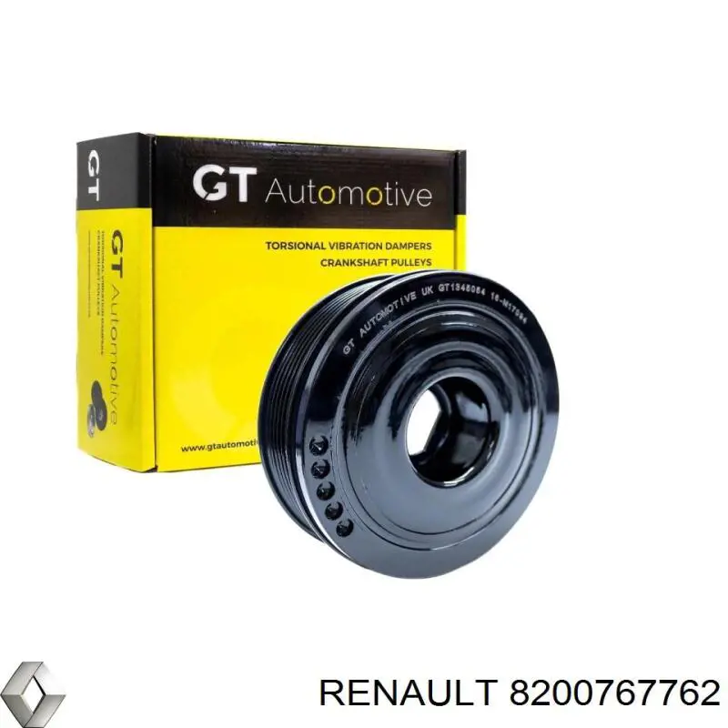 8200767762 Renault (RVI) Демпфер колінвалу