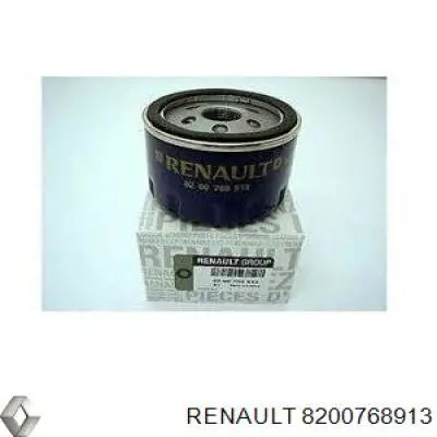 Фільтр масляний Renault (RVI) 8200768913