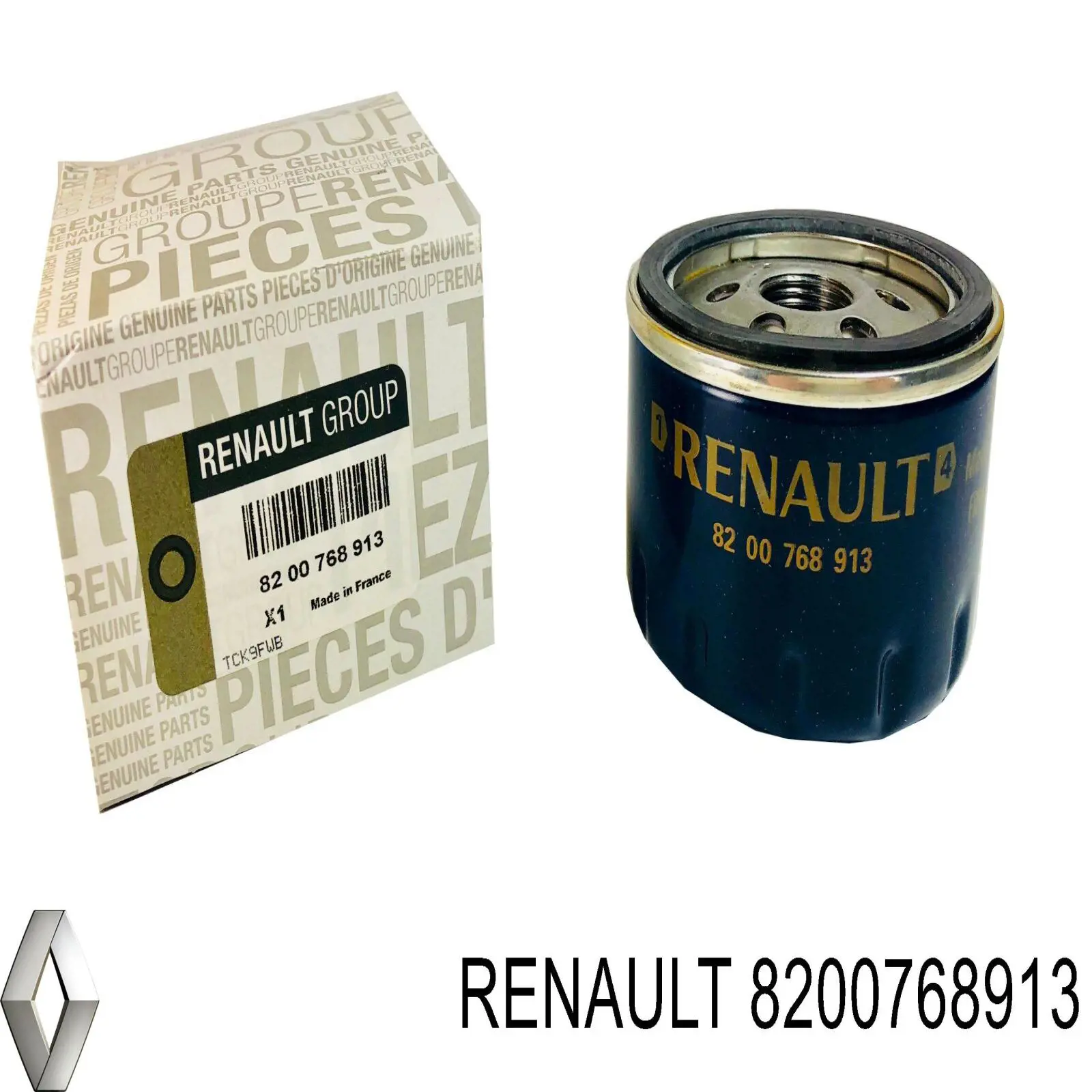 Масляний фільтр двигуна Renault (RVI) 8200768913 ціна, від 5.01 USD