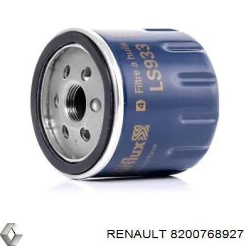 Масляний фільтр 8200768927 Renault (RVI)