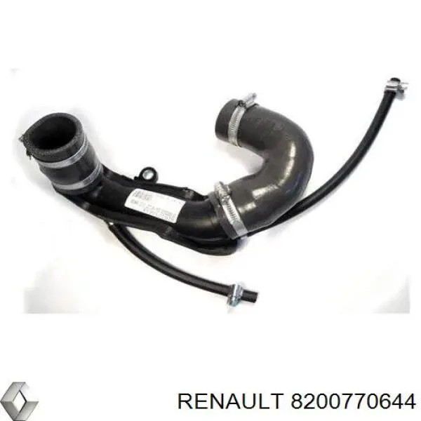 8200770644 Renault (RVI) Патрубок повітряний, вихід з турбіни (наддув)