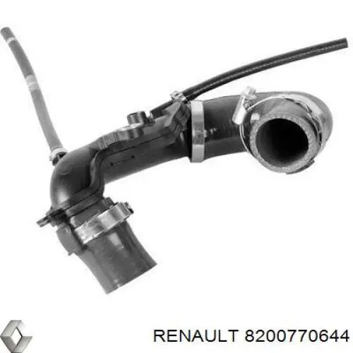 Патрубок повітряний, вихід з турбіни (наддув) Renault (RVI) 8200770644 ціна, від 22.69 USD