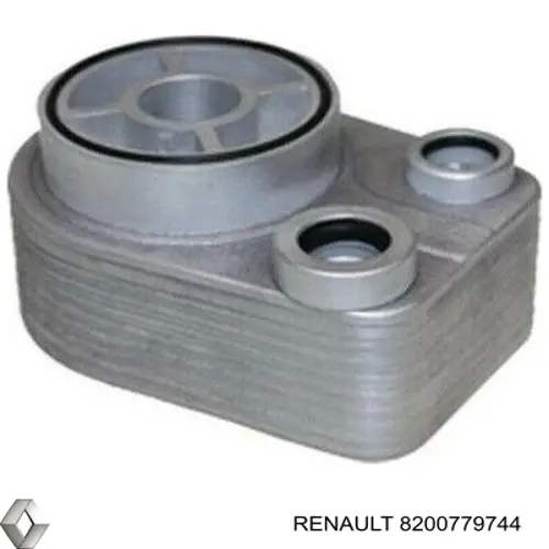 Купити 8200779744 Renault (RVI) Радіатор масляний (холодильник), під фільтром