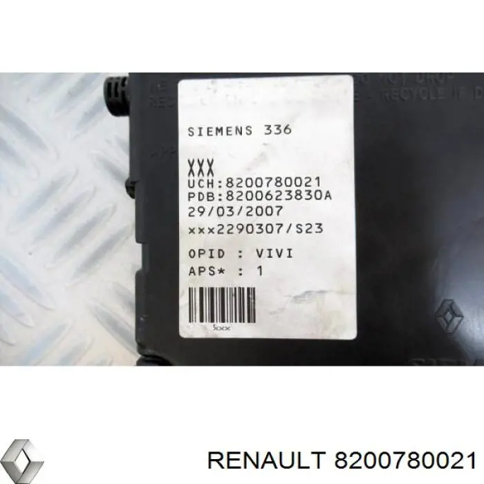 Коробка запобіжників Renault (RVI) 8200780021 ціна, від 19.73 USD