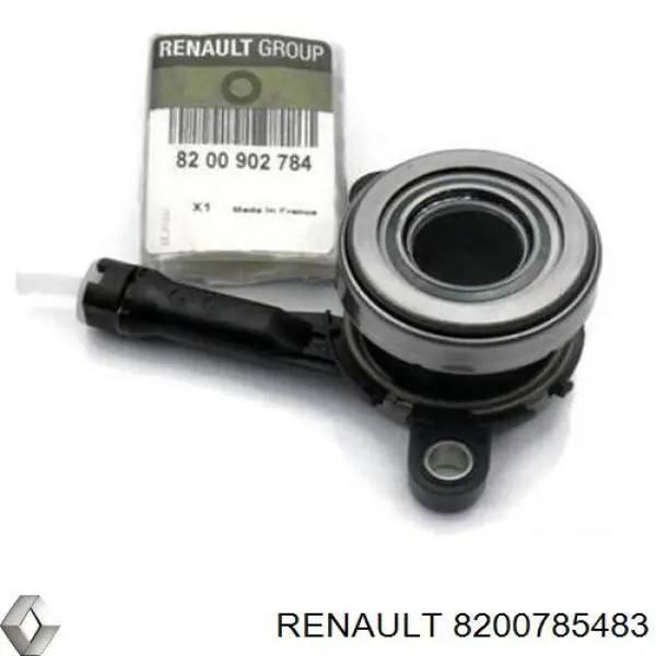 Купити 8200785483 Renault (RVI) Робочий циліндр зчеплення в зборі з витискним підшипником