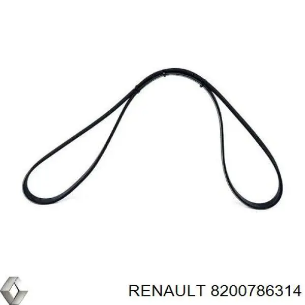Купити 8200786314 Renault (RVI) Ремінь генератора