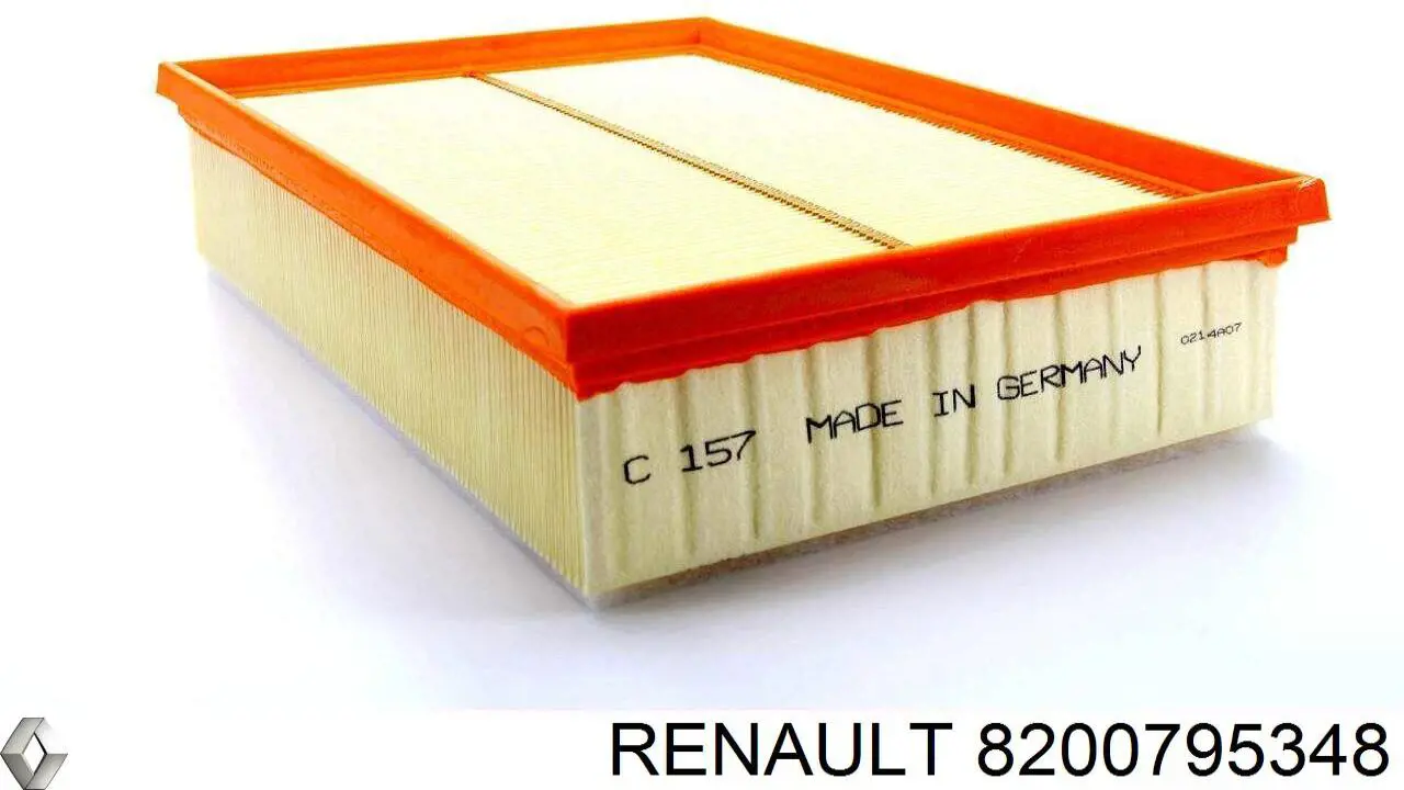 Елемент повітряного фільтра Renault (RVI) 8200795348 ціна, від 10.26 USD