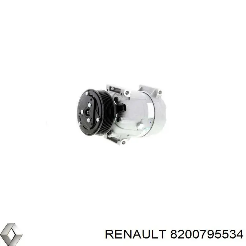 Компресор кондиціонера 8200795534 Renault (RVI)