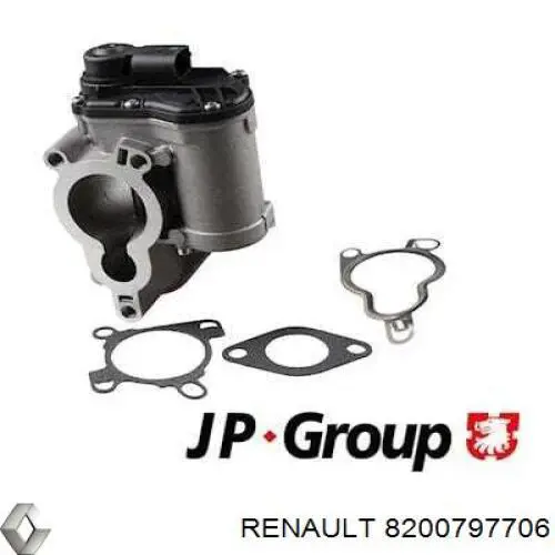 Клапан EGR Renault (RVI) 8200797706 ціна, від 67.53 USD