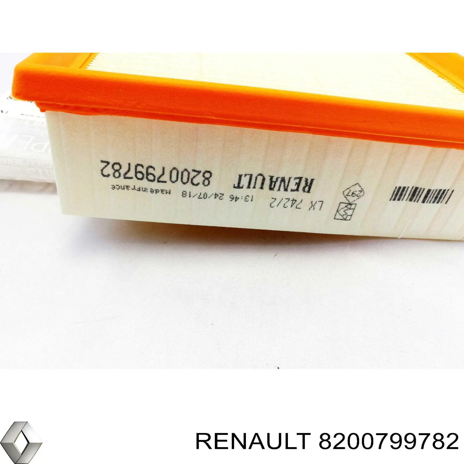 Фільтр повітряний Renault (RVI) 8200799782