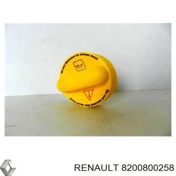 Купити 8200800258 Renault (RVI) Кришка маслозаливной горловини