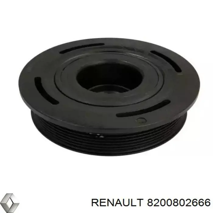 Купити 8200802666 Renault (RVI) Шків колінчастого вала