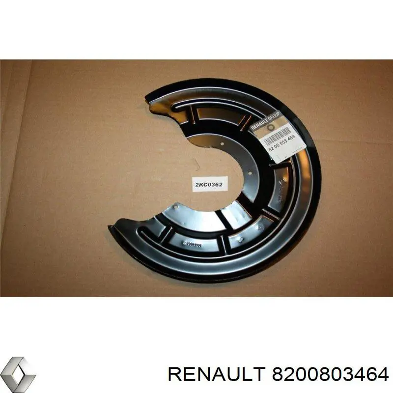 8200803464 Renault (RVI) захист гальмівного диска заднього, лівого