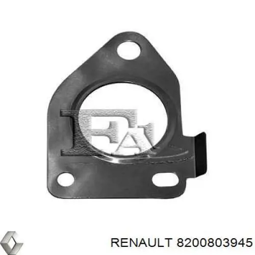 8200803945 Renault (RVI) прокладка турбіни вихлопних газів, впуск