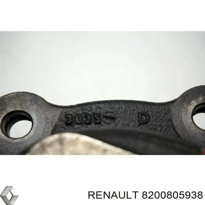 Цапфа - поворотний кулак задній, правий Renault Kangoo BE BOP (KW01) (Рено Канго)