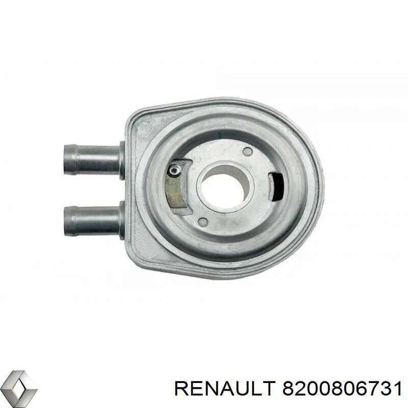 Радіатор масляний (холодильник), під фільтром 8200806731 Renault (RVI)