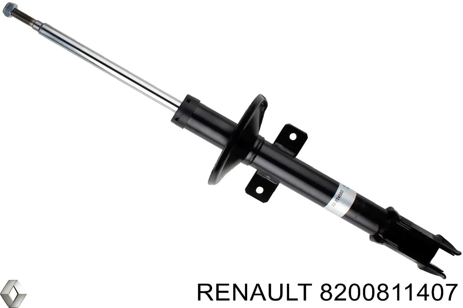 Амортизатор задній Renault (RVI) 8200811407 ціна, від 47.84 USD