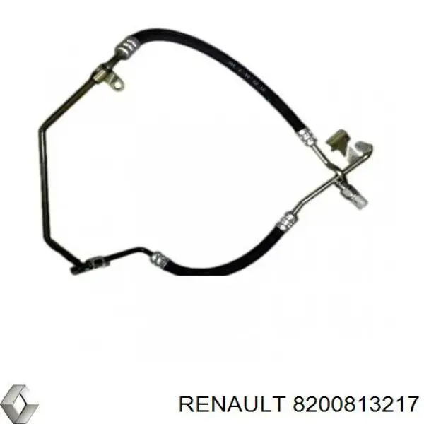 8200813217 Renault (RVI) шланг гпк, високого тиску гідропідсилювача керма (рейки)
