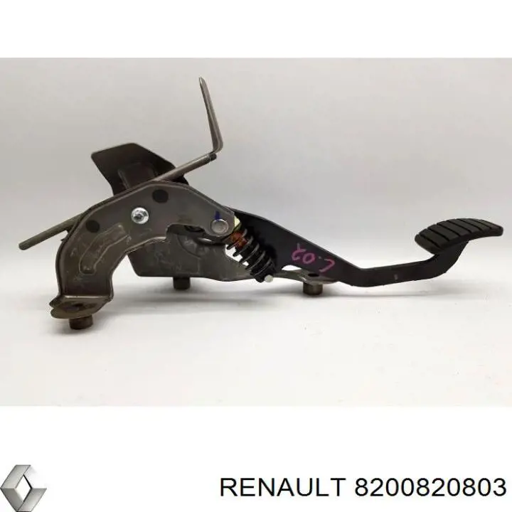 Педаль гальма Renault (RVI) 8200815696 ціна, від 4.06 USD